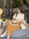 ເສື້ອຢືດ chiffon sleeve pleated ພາສາຝຣັ່ງສໍາລັບແມ່ຍິງ 2026