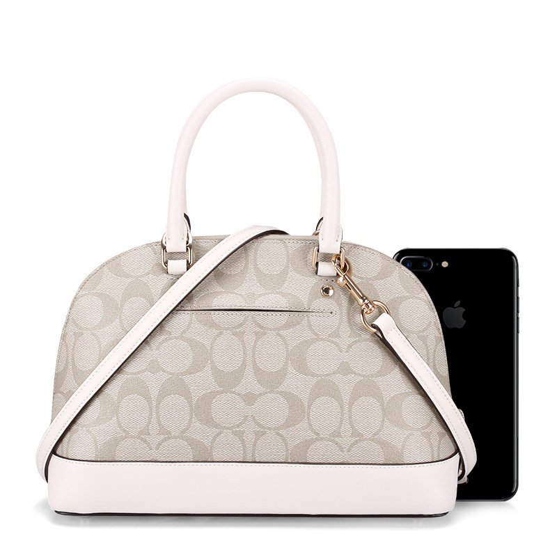 coach女士mini sierra pvc贝壳包 百恩海外女士包袋