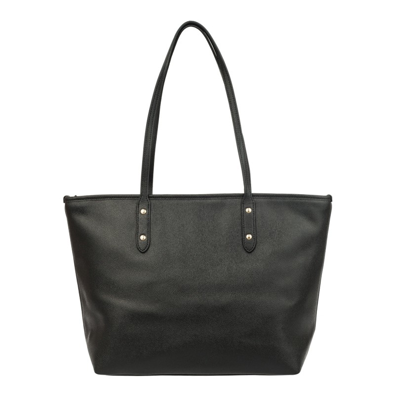 coach女士city zip系列大号牛皮革 百恩海外女士包袋