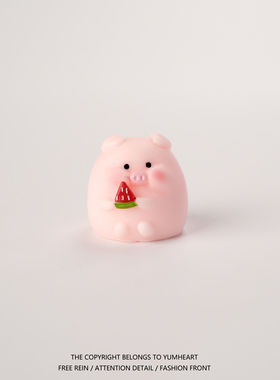 聊了送Ta猪猪小摆件卡通可爱