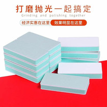 Mechanical keyboard plastic alumina surface polished polished sandpaper polished block scratched grinding axes