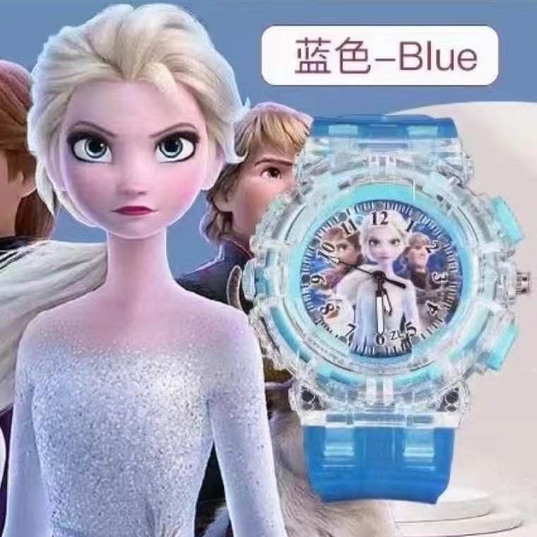 艾莎公主手表儿童玩具女孩3岁女童幼儿园6岁小公主爱莎发光电子表,淘宝优惠券,粉丝福利购,淘宝优惠卷