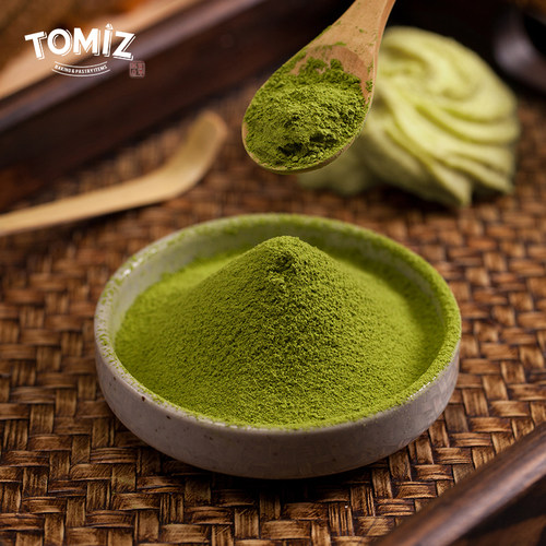 TOMIZ富泽商店烘焙用抹茶粉40g材料面包蛋糕饼干适用抹茶味浓 - 图1
