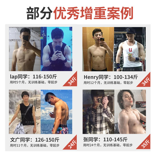 卓叔增重【极瘦人群推荐】海德力Prosupps增肌粉瘦人增肥蛋白健身 - 图1