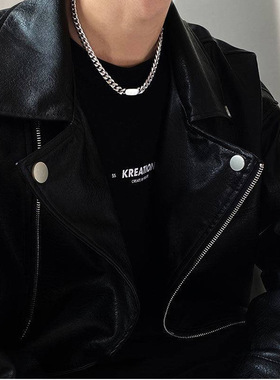 hiphop潮人方牌古巴项链