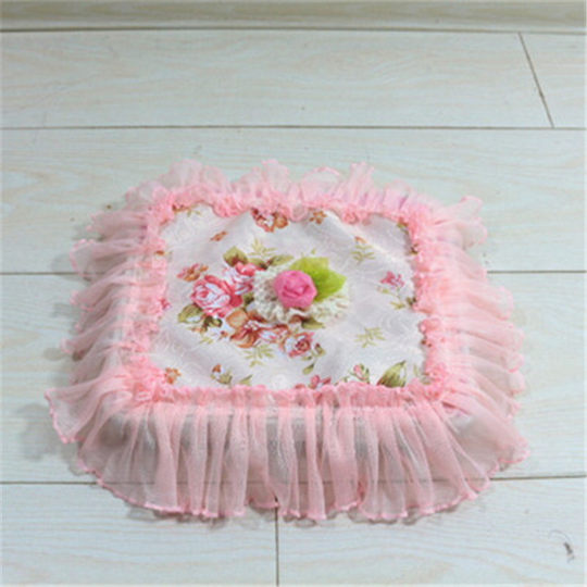 Customized weight scale dust cover Lingnuo new family body weight scale cover multi-purpose lace fabric cover exquisite