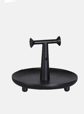 可凡玄关书架样板间侘寂风花瓶