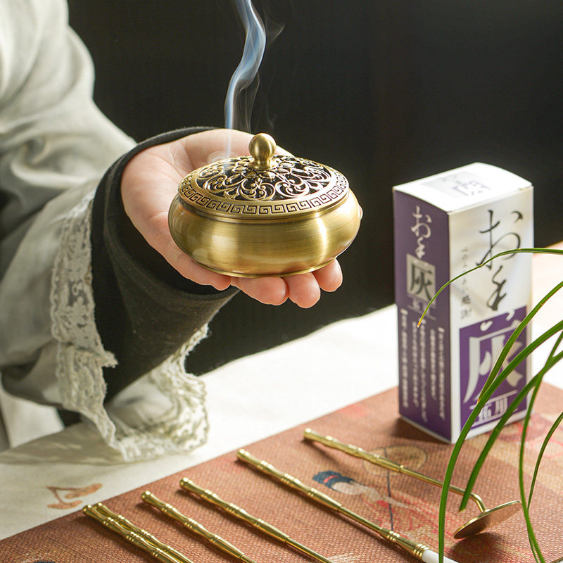 入门香篆套装 灰压黄铜香熏炉家用香粉打纂模 制香印香道用品工具,淘宝优惠券,粉丝福利购,淘宝优惠卷