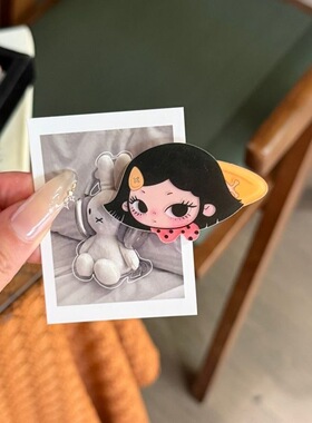 新款恰好是小满同款鸭嘴夹卡通可爱发夹刘海夹少女心亚克力卡发饰