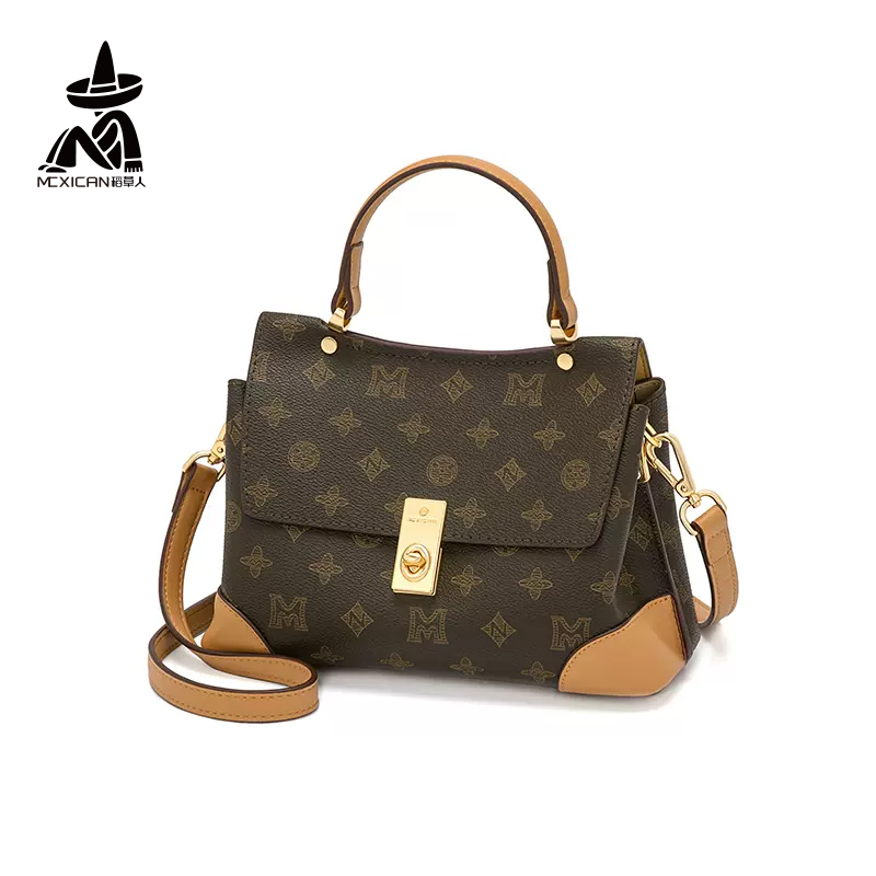 稻草人2023新款高级感大容量斜挎包 稻草人网尚女士包袋