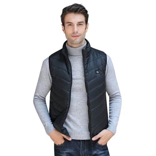 Baobaoli отопление жилета мужская умная зарядка нагреваемая корейская версия хлопковой куртки Электрическая обогреватель