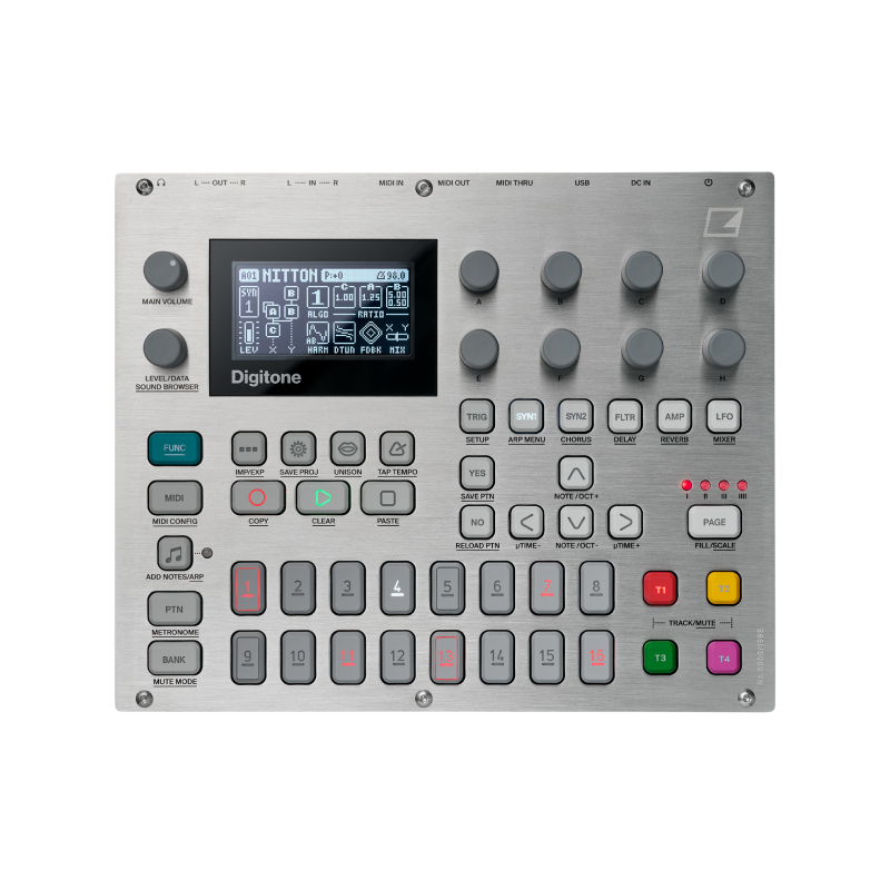 Elektron Digitone II MK2数字模拟合成器电子音乐鼓机模块音序器-图1