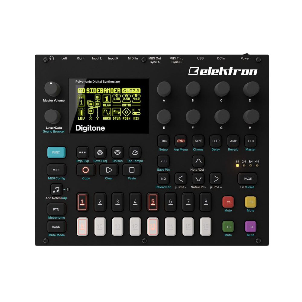 Elektron Digitone II MK2数字模拟合成器电子音乐鼓机模块音序器-图3