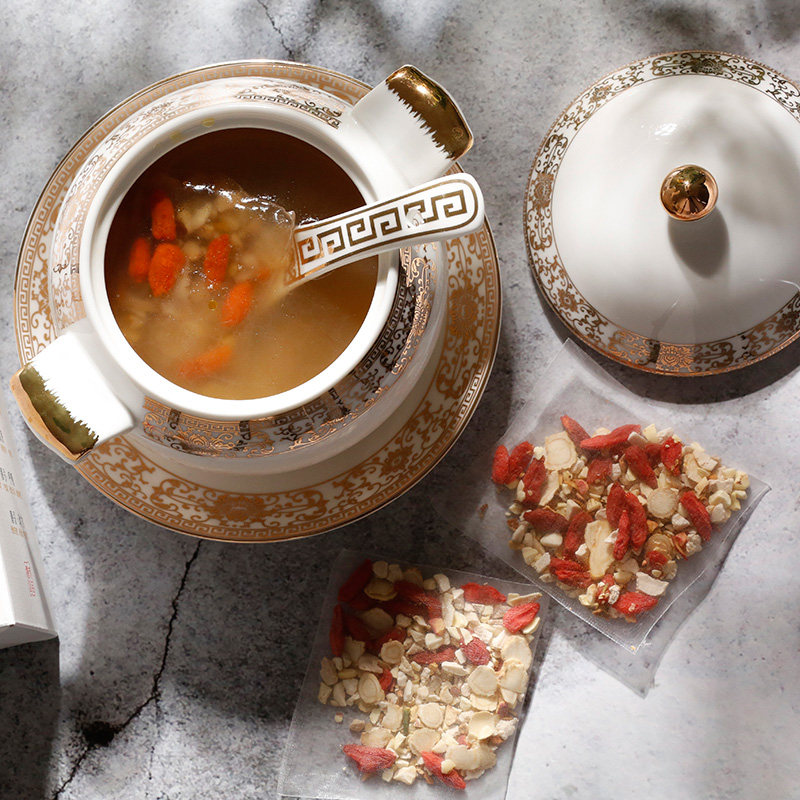 元气男女肝熬夜滋补养生炖品鸡汤广东煲汤材料营养食材膳引10小包,淘宝优惠券,粉丝福利购,淘宝优惠卷