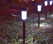 Factory Direct Solar Outdoor Patio Grass Terrace Lamp Led Street Lights Small Night Lights Home Garden Induction Lights