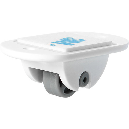 日本万向轮子免打孔粘贴式滚轮底座小滑轮家具静音移动脚轮滚珠轮 - 图3