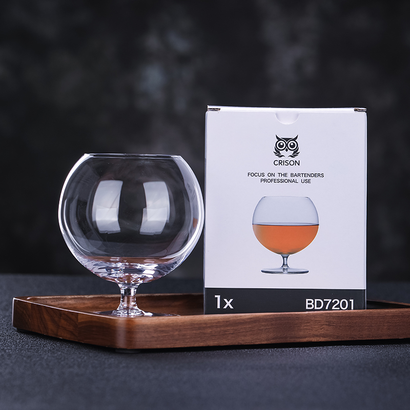 BD7201 CRISON/柯瑞森无铅水晶白兰地酒杯球型水杯鸡尾酒杯高脚杯 - 图2