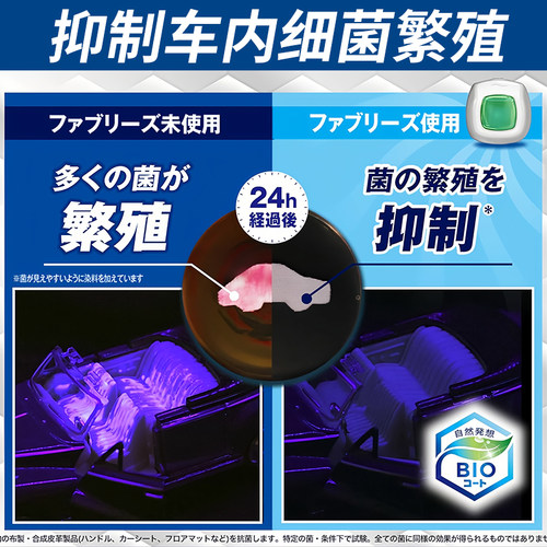 日本宝洁febreze风倍清车载香水汽车香熏出风口空气清新去除异味 - 图3