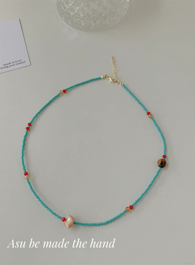 项链女小众精致锁骨链