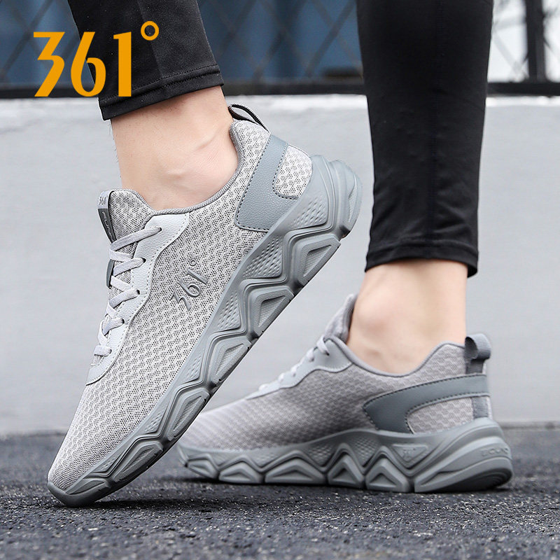 361男鞋运动鞋冬季新款网面透气跑步鞋子361度网鞋冬天薄款休闲鞋,淘宝优惠券,粉丝福利购,淘宝优惠卷