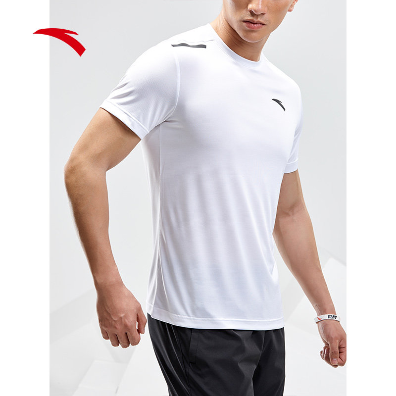 安踏速干男短袖2020新款夏季t恤 anta安踏安发运动T恤