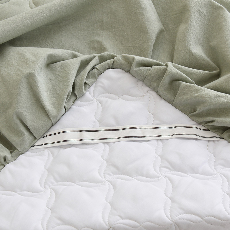 品牌100纯棉床罩笠带裙边二合一体夹2025新款四季通用全包围式单,淘宝优惠券,粉丝福利购,淘宝优惠卷