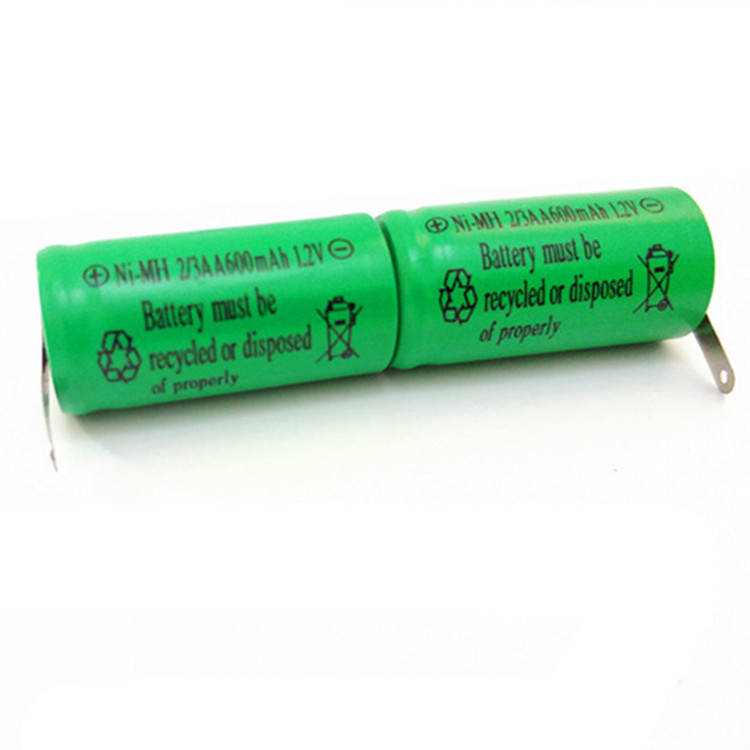 2/3AA600mAh2.4v华科HS9216HS308RQ311RQ330剃须刀牙刷充电池KH76 - 图3