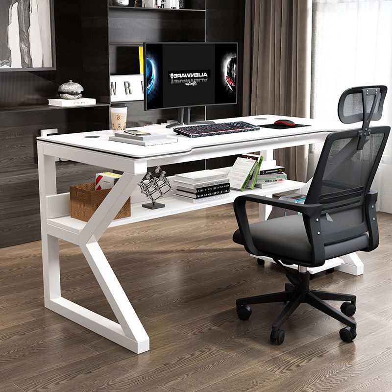 电脑台式桌子家用长方形办公桌卧室出租房宿舍写字台学生学习书桌