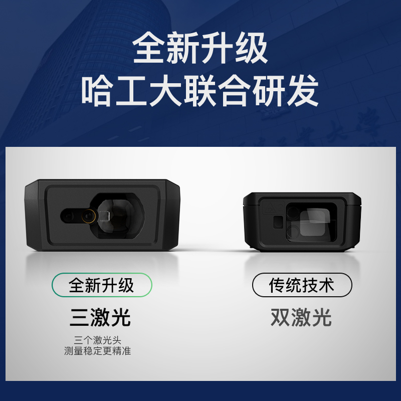 深达威激光测距仪户外红外线绿光量房仪80GS米120m电子尺室外测量 - 图2