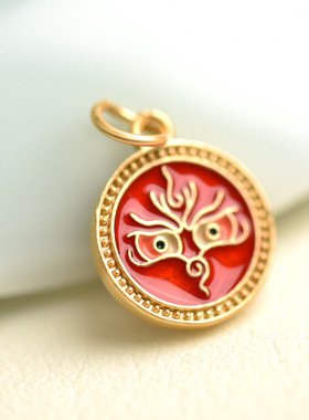 铜五路财神吊坠热卖促销