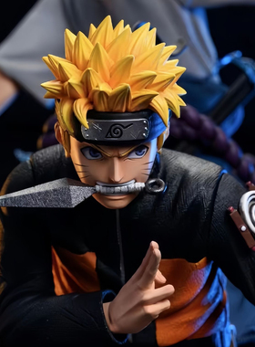 火影忍者系列鸣佐羁绊手办摆件