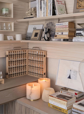 大理石云石蜡烛杯装饰摆件