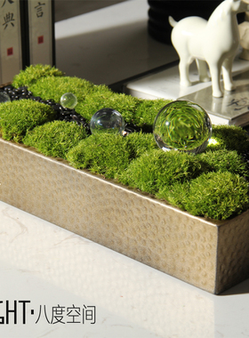 洽谈桌餐桌茶几景观绿植永生苔藓