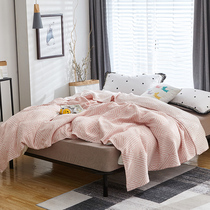 Day-style pure cotton wool towels washed with three layers of gauze quilted with adult full cotton bed linen double thin towel cover blanket
