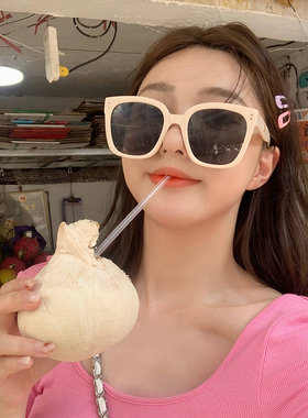 太阳眼镜大框街拍女复古墨镜