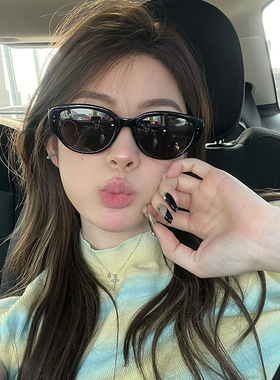 复古猫眼墨镜女高级感辣妹风