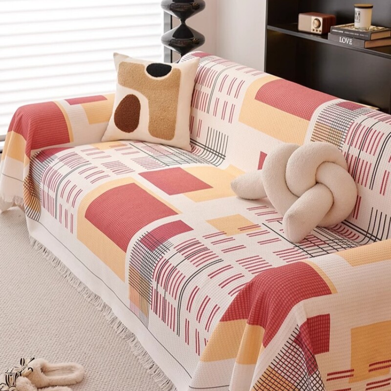 棉线沙发盖布巾全包万能沙发罩套高档2025新款沙发坐垫子四季通用,淘宝优惠券,粉丝福利购,淘宝优惠卷