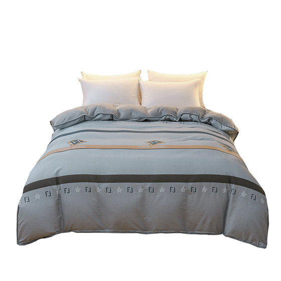 Coral velvet quilt cover winter flannel plus velvet winter