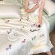 Ice silk summer quilt complete set student thin quilt double summer cool quilt machine washable air-conditioned quilt core four-piece set