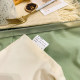 Summer bed sheet quilt cover four-piece set Nordic ins girl solid color simple student dormitory bed three-piece single set