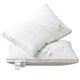A pair of soybean double five-star neck sleeping pillows