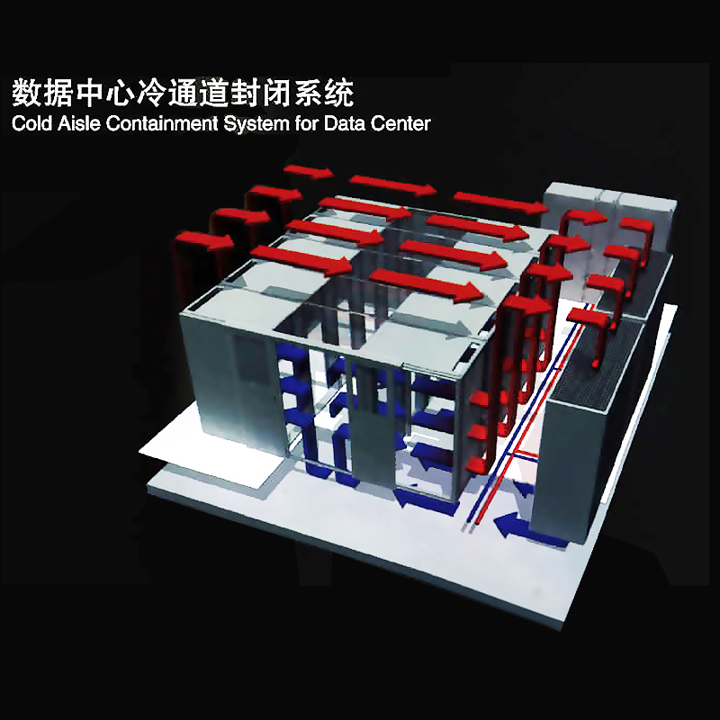 三拓 IDC机房数据中心冷通道网络服务器机柜封闭系统按需定制-图1