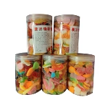 恒利源 Кистная песчаная жвачка конфеты с сэндвичем, очищенная и очищенная сочная конфеты, такая же, как и Douyin смешанная интернет -знаменитость, знаменитость может