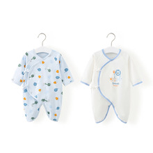 【童泰】0-3月新生婴儿连体衣纯棉和尚服