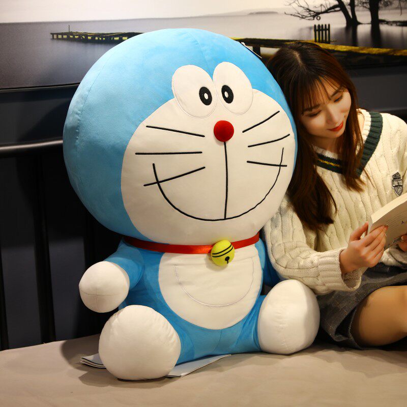 哆啦a梦 正版哆啦a梦公仔机器猫毛绒玩具大号玩偶叮当猫抱枕布娃娃女生男 图片价格品牌报价 原仓数据