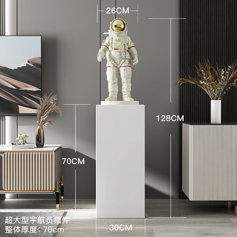 宇航员客厅大型落地摆件家居饰品大号太空人商场酒店迎宾开业礼品 - 图1