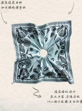 洲谷25SS新款复古贝壳发圈