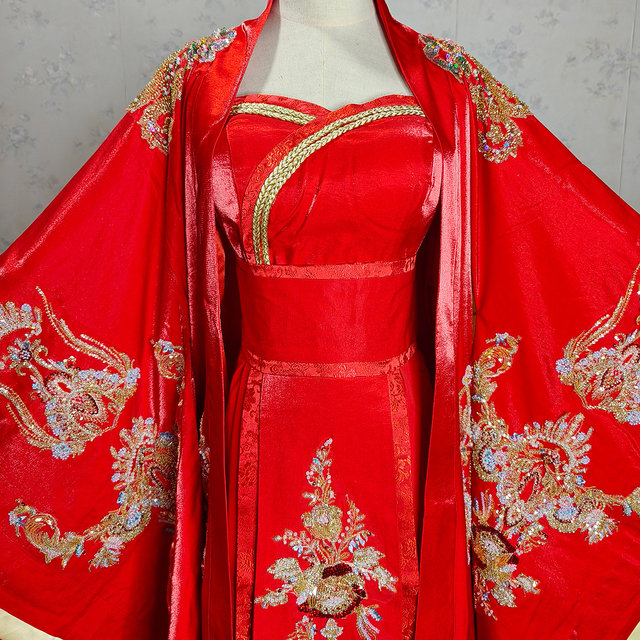Tang style Hanfu suit Chinese style stage performance costume
