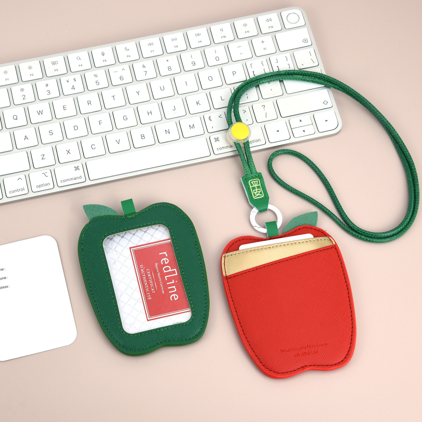 挂绳卡套可爱圣诞苹果工作证工牌学生卡饭卡公交卡胸牌卡包证件套,淘宝优惠券,粉丝福利购,淘宝优惠卷