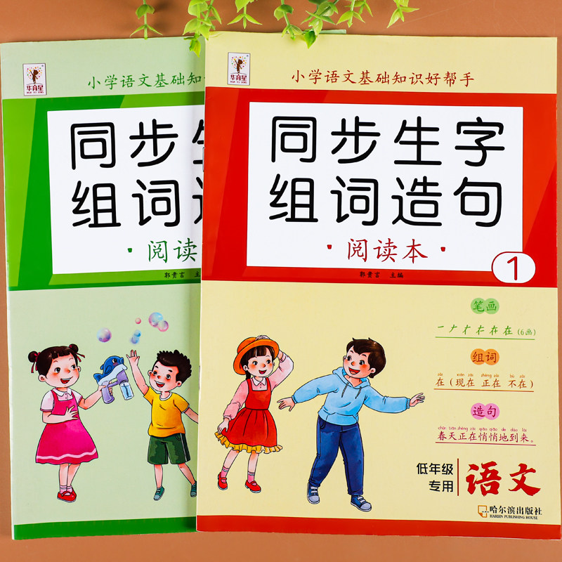 一年级上册生字组词造句阅读本语文基础知识大全汉字笔画笔顺词语句子积累手册人教版语文同步练习册识字表汉语拼音专项训练上下册